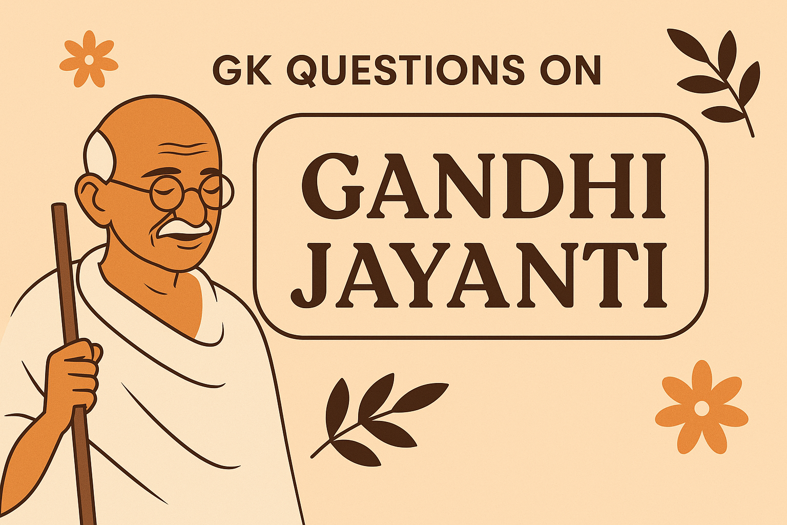 gk Questions on Gandhi Jayanti