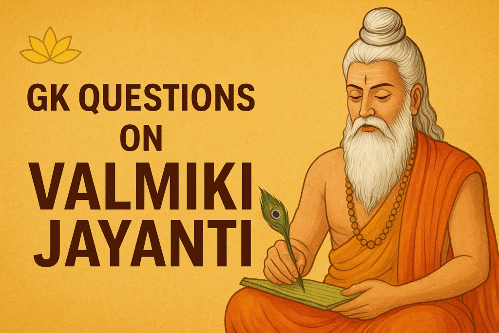 GK Quiz on Valmiki Jayanti